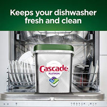 Load image into Gallery viewer, Cascade Platinum Dishwasher Pods, Actionpacs Dishwasher Detergent, Fresh Scent, 62 Count
