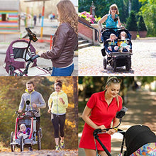 Load image into Gallery viewer, Stroller Phone Holder, Universal Gooseneck Flexible Long Arm Lazy Hands Free Phone Mount Clamp, Stroller Clamp Compatible with iPhone,Android, Galaxy, 360 Degree Rotation,Perfect for Moms on The Go
