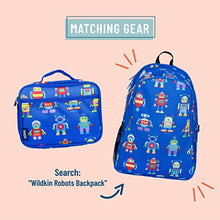 Load image into Gallery viewer, Wildkin Insulated Lunch Box for Boys and Girls, Perfect Size for Packing Hot or Cold Snacks for School and Travel, Mom&#39;s Choice Award Winner, BPA-Free, Olive Kids (Robots)
