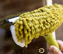 Load image into Gallery viewer, DocaPole Window Squeegee and Scrubber Combo Attachment, 3 Squeegee Blades Included, Compatible with Any DocaPole
