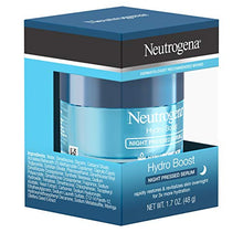 Load image into Gallery viewer, Neutrogena Hydro Boost Purified Hyaluronic Acid Pressed Night Serum, Facial Serum with Antioxidants &amp; Hyaluronic Acid for Dry Skin, Oil-Free &amp; Non-Comedogenic, 1.7 oz
