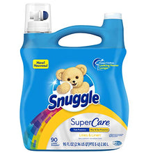 Load image into Gallery viewer, Snuggle SuperCare Liquid Fabric Softener, Lilies and Linen, 95 Ounce, 90 Loads
