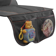 Load image into Gallery viewer, Cheekie Monkie Super Seat Protection Mat, Auto Seat Protector (Seat Cover) with Waterproof Material, Extra Strength Non-Slip Backing, and Sturdy Foam Pads Fits Most Vehicles
