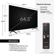 Load image into Gallery viewer, SAMSUNG 65-inch Class Crystal UHD TU-7000 Series - 4K UHD HDR Smart TV with Alexa Built-in (UN65TU7000FXZA, 2020 Model)
