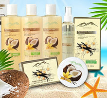 Load image into Gallery viewer, Premium Deluxe Bath &amp; Body Gift Basket. Ultimate Large Natural Spa Basket! #1 Spa Gift Basket for Women &amp; Bath Gift Sets for Women! Sulfate &amp; Paraben Free Home Spa Gift Set
