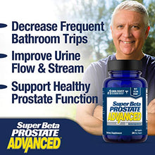 Load image into Gallery viewer, Super Beta Prostate Advanced Prostate Supplement for Men – Reduce Bathroom Trips, Promote Sleep, Support Urinary Health &amp; Bladder Emptying. Beta Sitosterol not Saw Palmetto. (60 Caplets, 1-Bottle)
