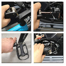 Load image into Gallery viewer, Kitbest Bike Repair Tool Kit. Bicycle Tire Pump, Tire Puncture Repair Kit, Bike Multi Tool Set, Glueless Tire Patches, Bicycle Tire Lever and Portable Bike Bag. Emergency All in One Bike Tool
