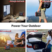 Load image into Gallery viewer, 300W Portable Power Station, BUTURE 266Wh Solar Outdoor Generator, 72000mAh 60W PD Power Bank with Dual 110V Pure Sine Wave AC Outlets 12V/10A DC Out, CPAP Battery Power Supply for Camping Emergency
