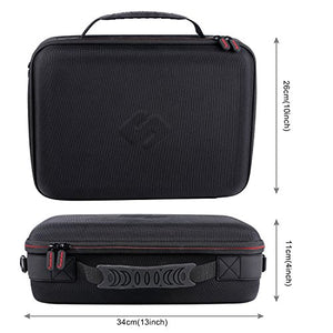 Smatree Hard Carrying Case Compatible for DJI Mavic Platinum/DJI Mavic Pro Fly More Combo(Not fit for Mavic 2 pro/2 Zoom)