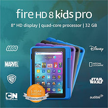 Load image into Gallery viewer, Fire HD 8 Kids Pro tablet, 8" HD, ages 6–12, 32 GB, Doodle
