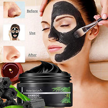 Load image into Gallery viewer, Blackhead Remover Mask, Bamboo Charcoal Peel Off Mask, Black Mask for Both Men and Women, Purifying Facial Mask for All Skin Types Face &amp; Nose

