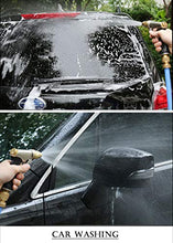 Load image into Gallery viewer, ESOW Garden Hose Nozzle 100% Heavy Duty Metal, Full Brass Nozzle &amp; ABS Non-Slip Ergonomic Grip, 4 Watering Patterns, High Pressure Metal Spray Gun for Watering Plants, Car Wash and Showering Dog
