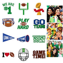 Load image into Gallery viewer, Amosfun 72Pcs Football Art Tattoos Football Sports Face Body Stickers Party Decorations
