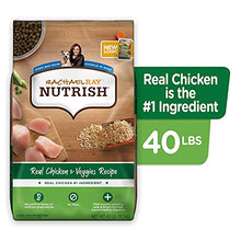 Load image into Gallery viewer, Rachael Ray Nutrish Premium Natural Dry Dog Food, Real Chicken &amp; Veggies Recipe, 40 Pounds (Packaging May Vary)
