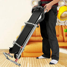 Load image into Gallery viewer, LED Display Screen Lightweight Durable Folding Manual Treadmill Working Machine Cardio Fitness Exercise Incline Home Save Space More Suitable for Women
