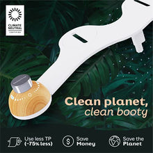 Load image into Gallery viewer, BETTERWAY Bidet Attachment For Toilet - Ultra Slim, Premium Design, Easy Install - Self Cleaning Nozzle w/Pressure Control - Non Electric Bidet Toilet Seat Attachment - Digital Install Guide (Bamboo)
