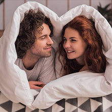 Load image into Gallery viewer, VEEYOO Comforter Set King Size - All Season Soft Quilted Down Alternative Duvet Insert with Corner Tabs - Plush Microfiber Fill - Warmth Hypoallergenic Bed Comforter Set 3 Pieces, Yellow
