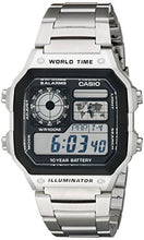 Load image into Gallery viewer, Casio Men's AE1200WHD-1A Stainless Steel Digital Watch
