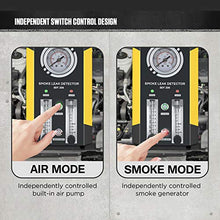 Load image into Gallery viewer, AUTOOL Automotive Smoke Leak Detector Tester EVAP Smoke Machine with Dual Mode
