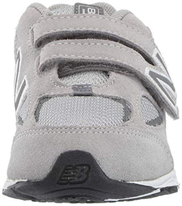 New Balance Kid's 888 V2 Hook and Loop Running Shoe, Grey/Grey, 3 W US Infant