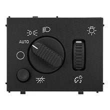 Load image into Gallery viewer, Headlight Switch Compatible with Silverado + JOYTUTUS 2 Pack Grey Car Seat Gap Filler Organizer
