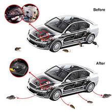 Load image into Gallery viewer, Loraffe Battery Operated LED Rat Strobe Light Electronic Ultrasound Device Keep Mice Away from Your Car Engine Truck Garage Attic Basement Warehouse Shed Under Hood Rodent Defense Vehicle Protection
