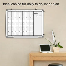 Load image into Gallery viewer, Magnetic White Board 24 x 18 Dry Erase Board Wall Hanging Whiteboard with 3 Dry Erase Pens, 1 Dry Eraser
