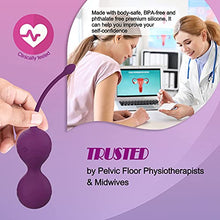 Load image into Gallery viewer, Kegel Balls for Women with Remote Control, Doctor Recommended Kegal Balls Pelvic Floor Strengthening Device Women and Kegel Exercises Products, CKSOHOT Kegel Exercise Weights for Beginners &amp; Advanced
