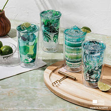 Load image into Gallery viewer, Tervis Made in USA Double Walled Kelly Ventura Insulated Tumbler Cup Keeps Drinks Cold &amp; Hot, 16oz 4pk, Sorbet Stripe
