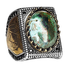 Load image into Gallery viewer, 925 Sterling Silver Men Ring Handmade, Bloodstone Natural Gemstone, FREE EXPRESS SHIPPING
