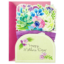 Load image into Gallery viewer, Hallmark Paper Wonder Mothers Day Pop Up Card for Mom (Blue Flower Bouquet, You Are So Loved)
