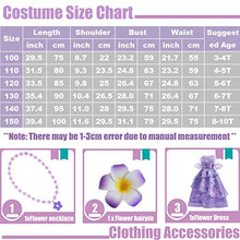 Load image into Gallery viewer, ToBunm Isabela Costume for Girls Encant Dress Outfit Cosplay Princess Tutu Dress Up for Halloween (Size 140 (7-8Years))

