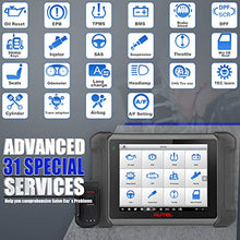 Load image into Gallery viewer, Autel Scanner MaxiSys MS906BT, 2021 Newest Automotive Scan Tool, US Version of MaxiCOM MK906BT, Upgraded of MS906 DS808 MP808, ECU Coding, Bi-Directional Control, 31+ Services, All Systems Diagnostics
