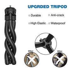 Load image into Gallery viewer, Phone Tripod, Portable Cell Phone Camera Tripod Stand with Wireless Remote, Flexible Tripod Stand for Selfies/Vlogging/Streaming/Photography Compatible with iPhone, Android Phone, Sports Camera GoPro
