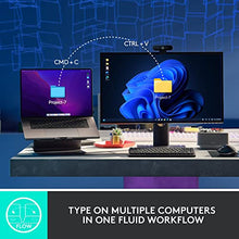 Load image into Gallery viewer, Logitech MX Mechanical Wireless Illuminated Performance Keyboard, Tactile Quiet Switches, Backlit Keys, Bluetooth, USB-C, macOS, Windows, Linux, iOS, Android, Metal
