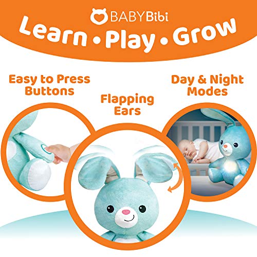 Load image into Gallery viewer, Singing Easter Bunny Stuffed Animal - Interactive Soft Stuffed Peekaboo Bunny Plush, 16 inches Tall Singing Peek a Boo Animal Toy. for Ages 6 Months to 5 Year Old