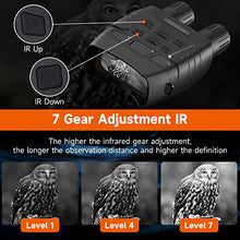 Load image into Gallery viewer, HEXEUM Night Vision Goggles Night Vision Binoculars for Adults - Digital Infrared Binoculars can Save Photo and Video with 32GB Memory Card
