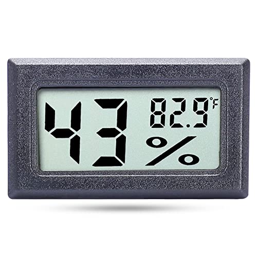 Goabroa Mini Hygrometer Thermometer Digital Indoor Humidity Gauge Monitor with Temperature Meter Sensor Fahrenheit (℉)