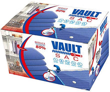 Load image into Gallery viewer, Vacuum Storage Bags | 14 PACK | 5 X JUMBO, 3 X LARGE, 3 X MEDIUM, 3 X SMALL | 80% MORE STORAGE for Clothes Blankets Duvets &amp; Much More | Works with Any Vacuum Cleaner FREE Hand-Pump For Travel
