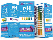Load image into Gallery viewer, pH Test Strips for Testing Alkaline and Acid Levels in The Body. Track &amp; Monitor Your pH Level Using Saliva and Urine. Get Highly Accurate Results in Seconds.
