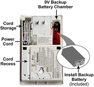 Kidde Nighthawk Carbon Monoxide Detector, AC-Plug-In with Battery Backup, Digital Display