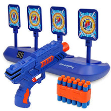 Load image into Gallery viewer, Digital Shooting Targets with Foam Dart Toy Shooting Blaster , 4 Targets Auto Reset Electronic Scoring Toys, Shooting Toys for Age of 5 6 7 8 9 10+ Years Old Kid Boys Girls, Compatible with Nerf Toys
