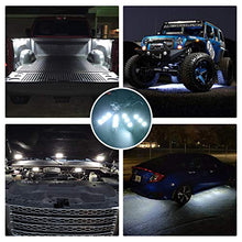 Load image into Gallery viewer, Nilight - TR-08 8PCS 24LED Rock Light for Cargo Truck Pickup Bed Off Road Under Car Side Marker LED Rock Lighting Kit w/Switch White, 2 Years Warranty
