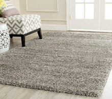 Load image into Gallery viewer, Safavieh Milan Shag Collection SG180-8080 2-inch Thick Area Rug, 2&#39; x 4&#39;, Grey
