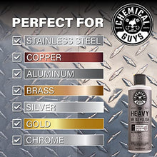 Load image into Gallery viewer, Chemical Guys SPI_402_16, Heavy Metal Polish Restorer and Protectant, 16 Ounce
