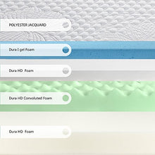 Load image into Gallery viewer, Olee Sleep 10 inch Aquarius Memory Foam Mattress - King
