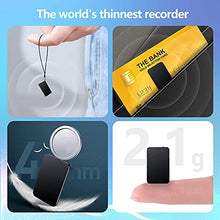 Load image into Gallery viewer, 64GB Mini Voice Recorder, Telele Audio Voice Recorder with 750 Hours Recording Capacity and 40 Hours Battery Time, Small MP3 Digital Recorder for Lecture Interview Meeting Class
