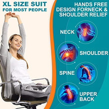 Load image into Gallery viewer, Enlarged 2.5lb 24&quot; x 33&quot; Weighted Heating Pad for Neck and Shoulders - 2S Fast Heat Up Heating Pad for Neck Shoulder Pain Relief, 6 Heat Settings 22 Timers Neck Heating Pad, Christmas Gifts for Women
