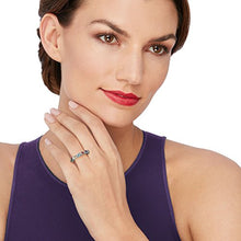 Load image into Gallery viewer, Ross-Simons 1.60 ct. t.w. Multi-Gemstone Eternity Band in Sterling Silver. Size 6
