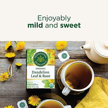 Load image into Gallery viewer, Traditional Medicinals Organic Dandelion &amp; Root Herbal Leaf Tea, 16 Count, Pack of 6
